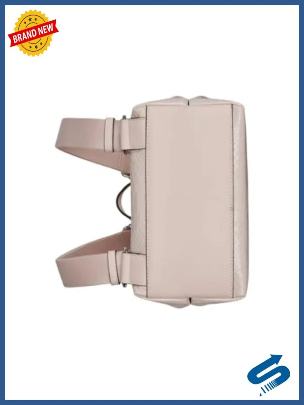 Faux Snake Flap Backpack Adjustable Straps